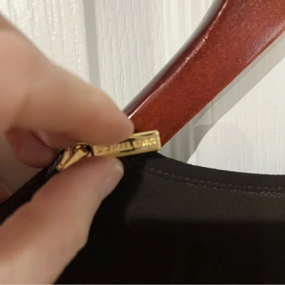 Brown and black long sleeve button up - Picture 8 of 11